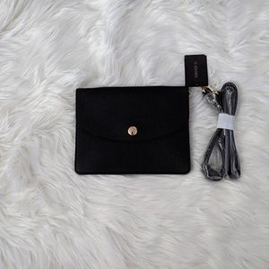 New black crossbody bag